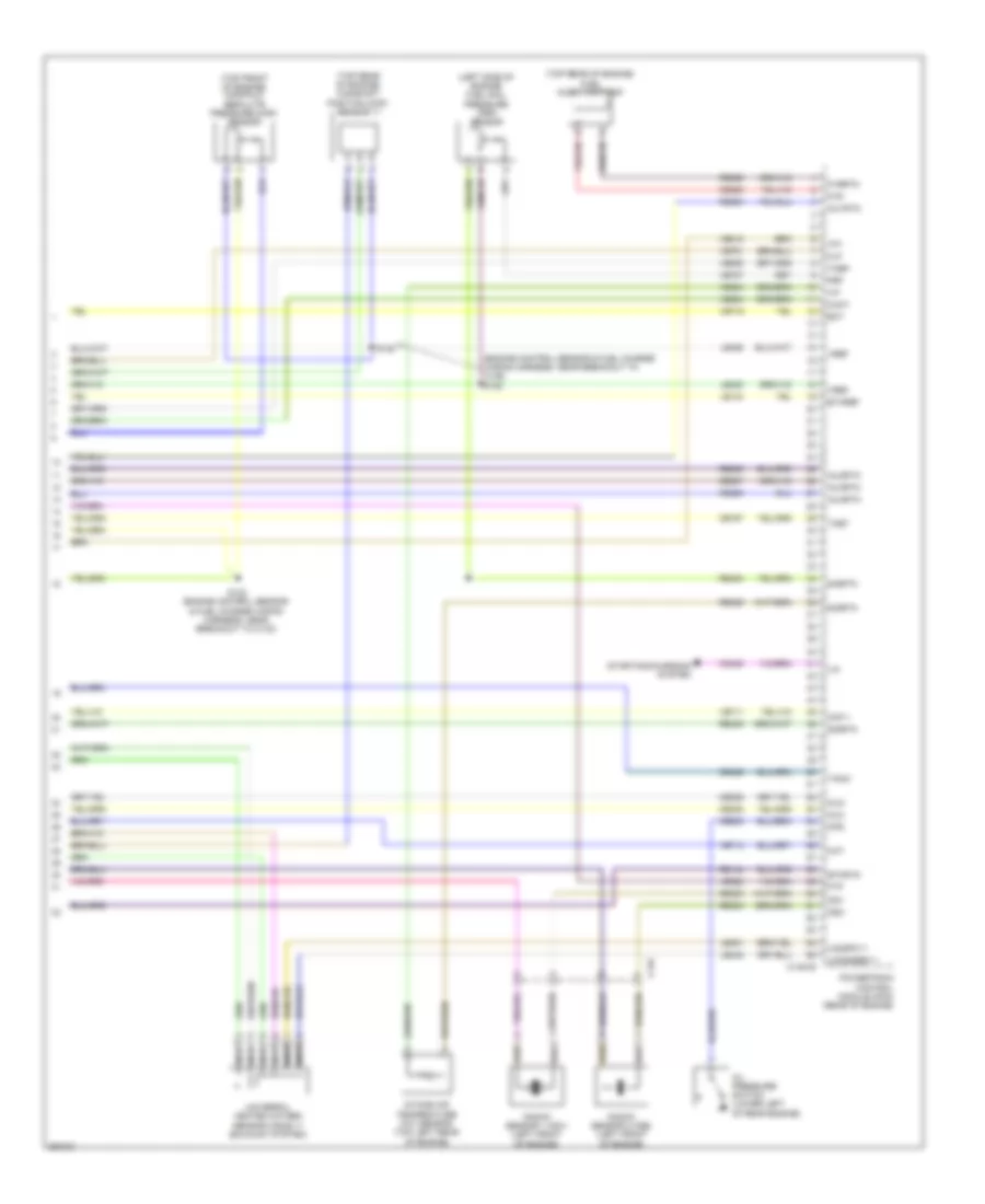 2.0L Turbo, Engine Performance Wiring Diagram (6 of 6) for Ford Focus S 2013