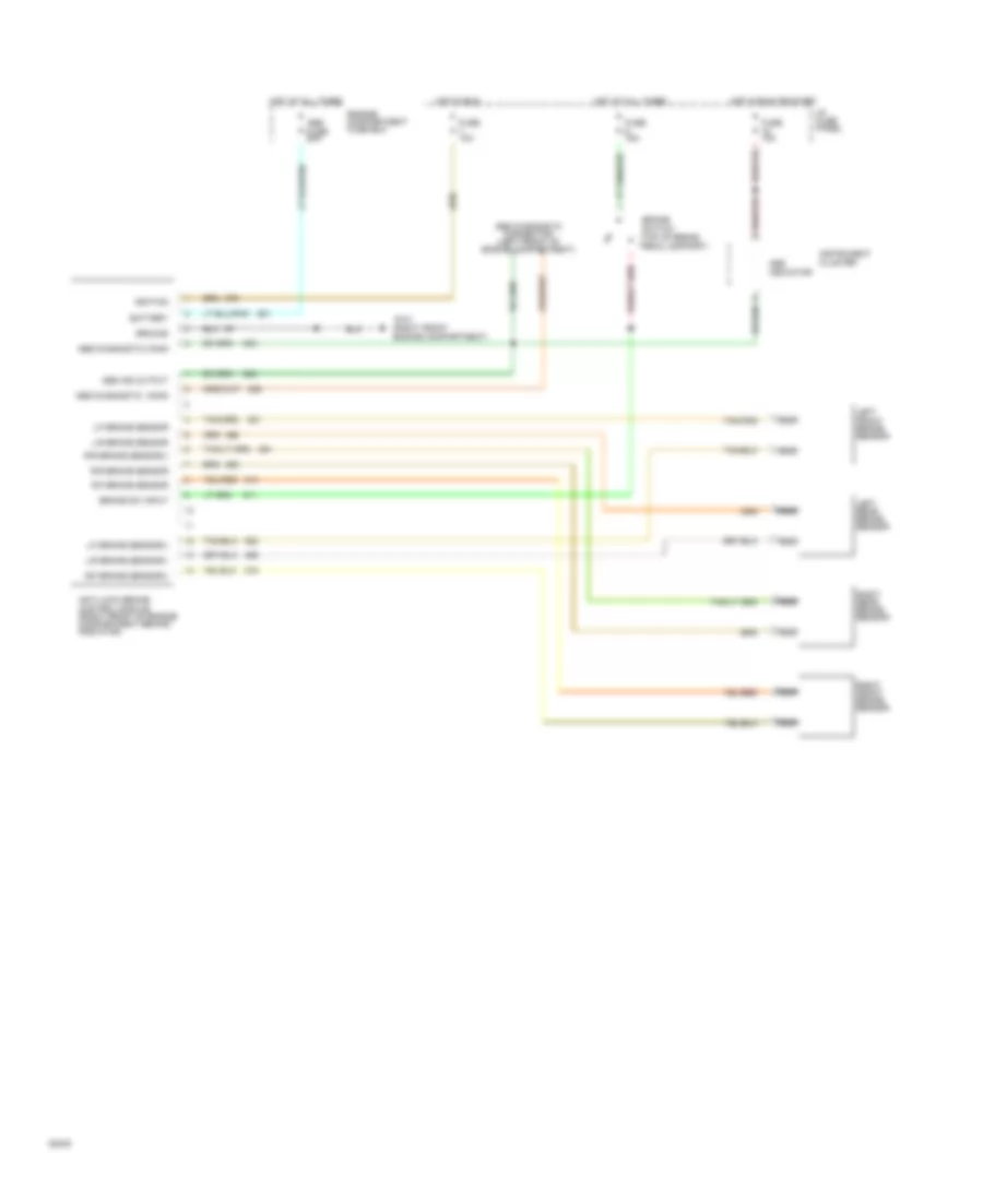 Anti-lock Brake Wiring Diagrams for Ford Mustang 1994