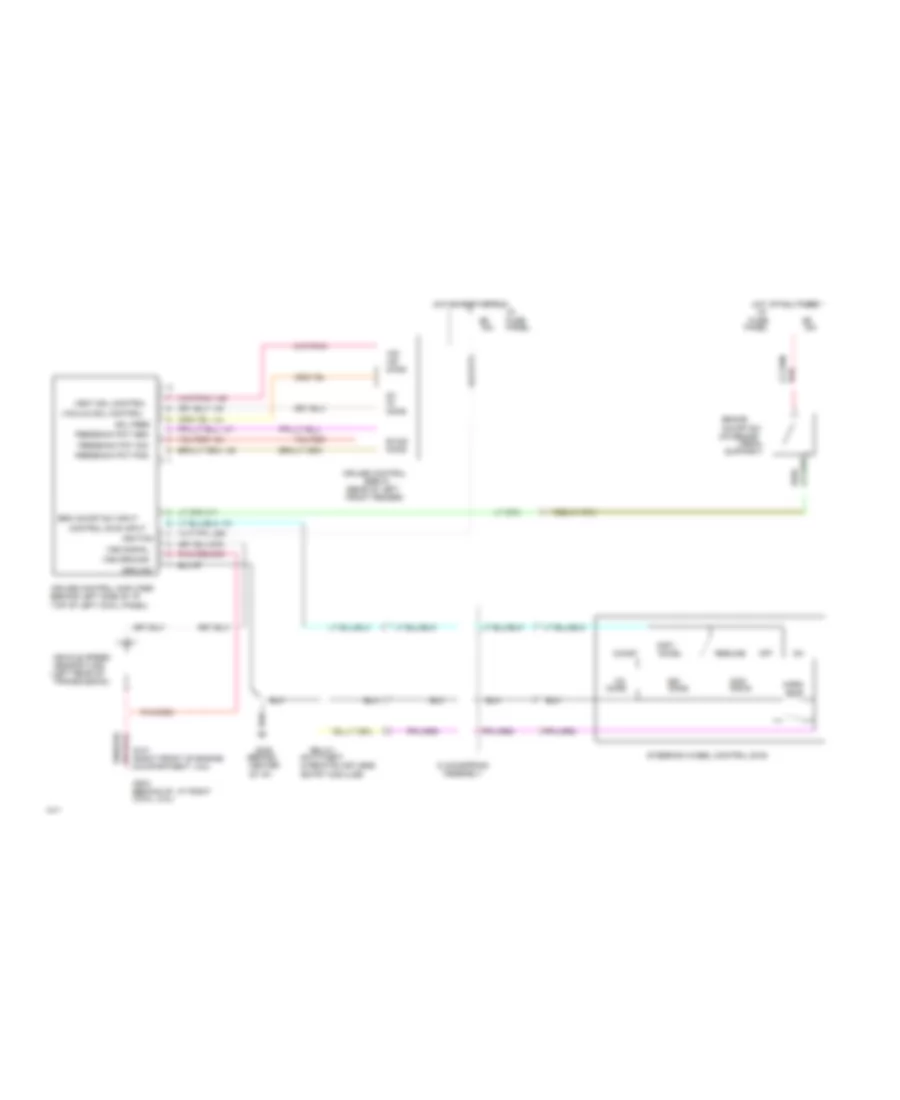 Cruise Control Wiring Diagram for Ford Mustang 1994