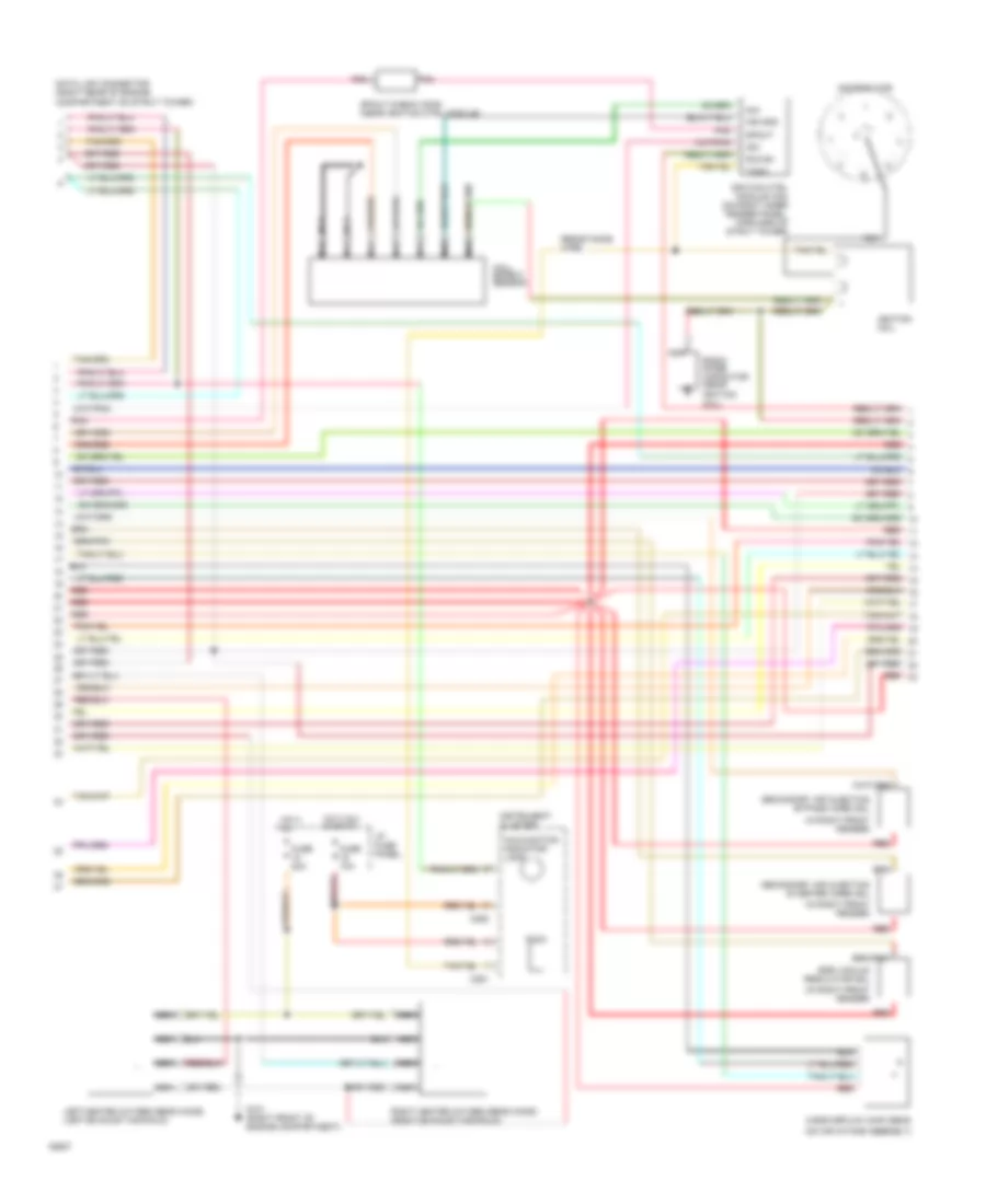 5 0L Engine Performance Wiring Diagrams 2 of 4 for Ford Mustang 1994
