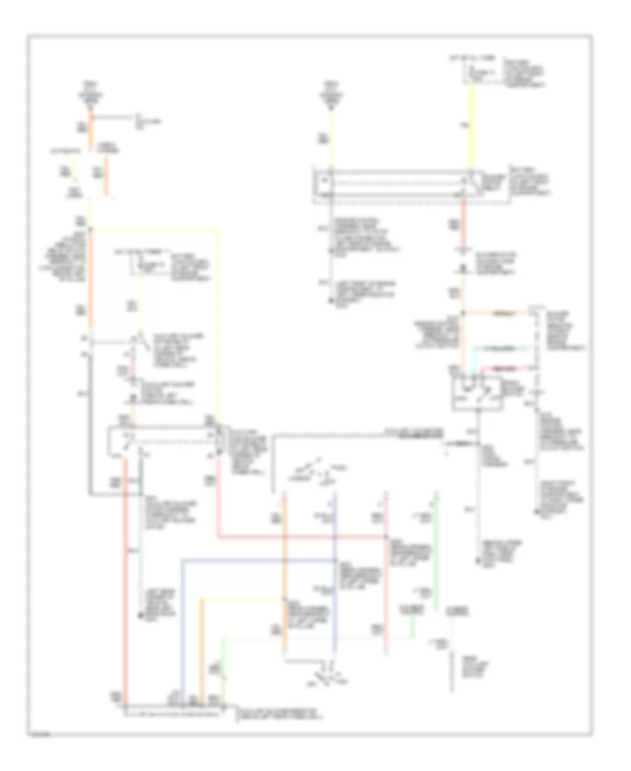 4.6L, Manual AC Wiring Diagram (2 of 2) for Ford Econoline E150 2000