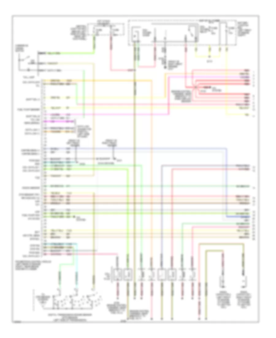 4.6L, Engine Performance Wiring Diagrams (1 of 4) for Ford Econoline E150 2000