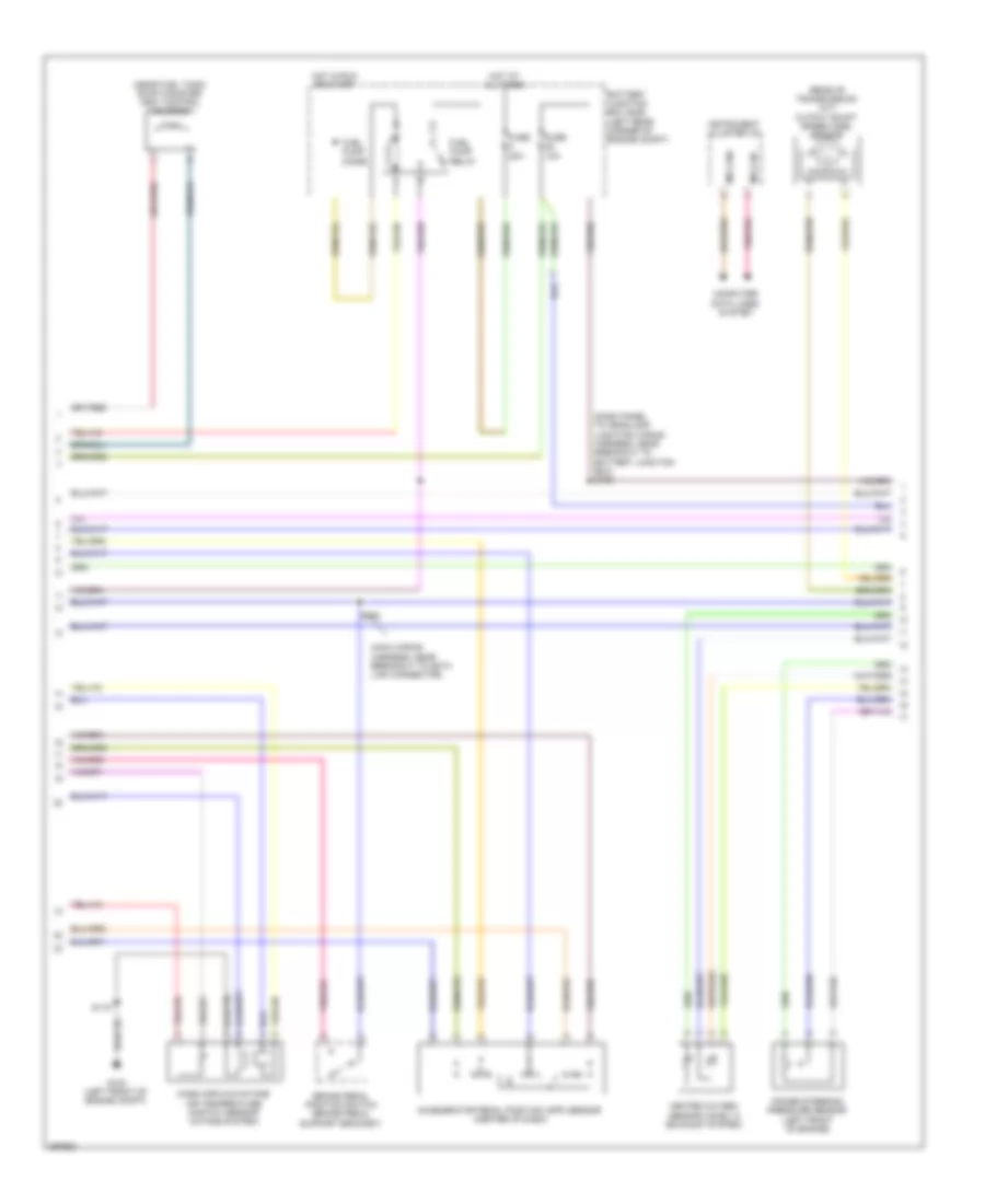 2.0L, Engine Performance Wiring Diagram (2 of 5) for Ford Focus S 2009