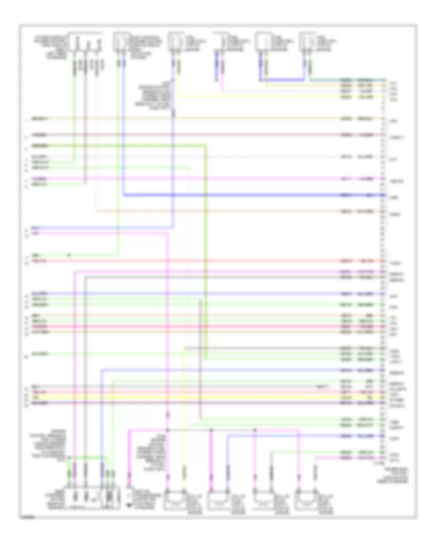 2.0L, Engine Performance Wiring Diagram (5 of 5) for Ford Focus S 2009