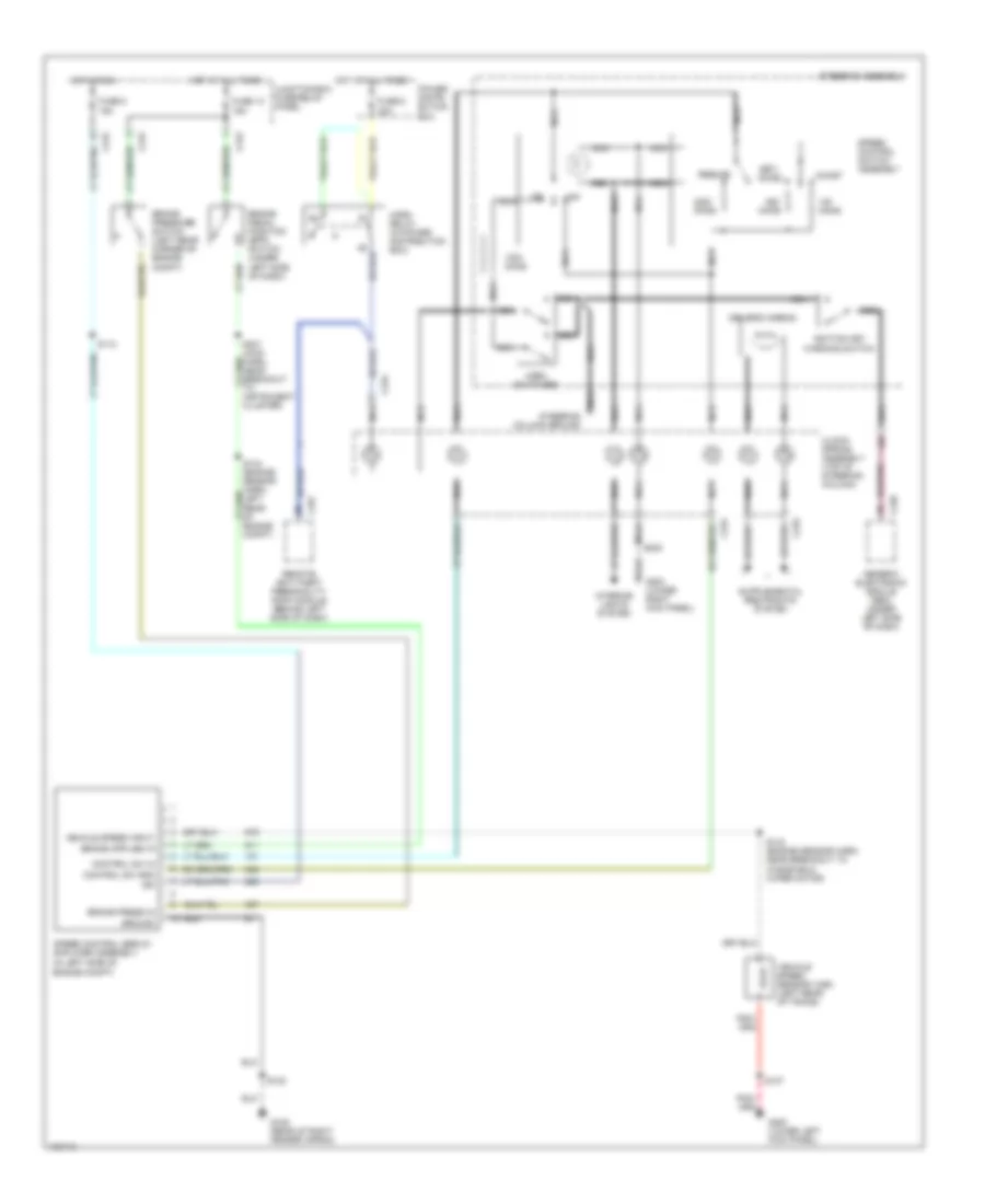 Cruise Control Wiring Diagram for Ford Expedition 1998