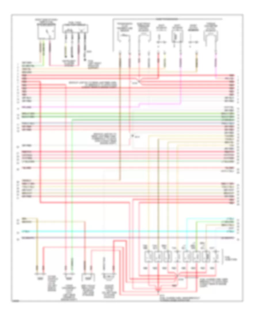 5.4L, Engine Performance Wiring Diagrams (3 of 4) for Ford Expedition 1998