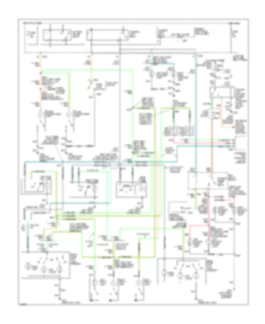 Courtesy Lamps Wiring Diagram for Ford Expedition 1998
