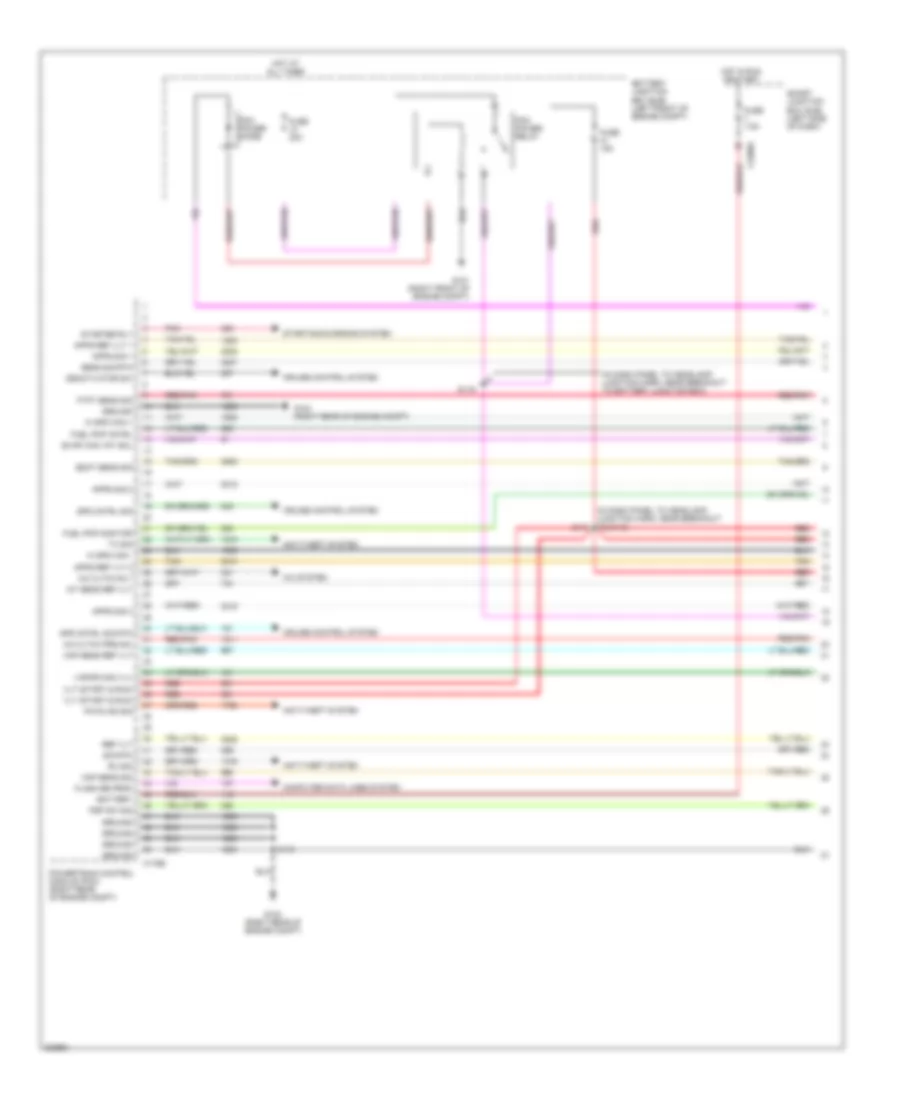 3 0L Engine Performance Wiring Diagram 1 of 6 for Ford Freestyle SE 2005