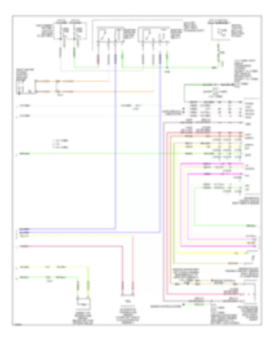 Automatic AC Wiring Diagram (3 of 4) for Ford Fiesta S 2014