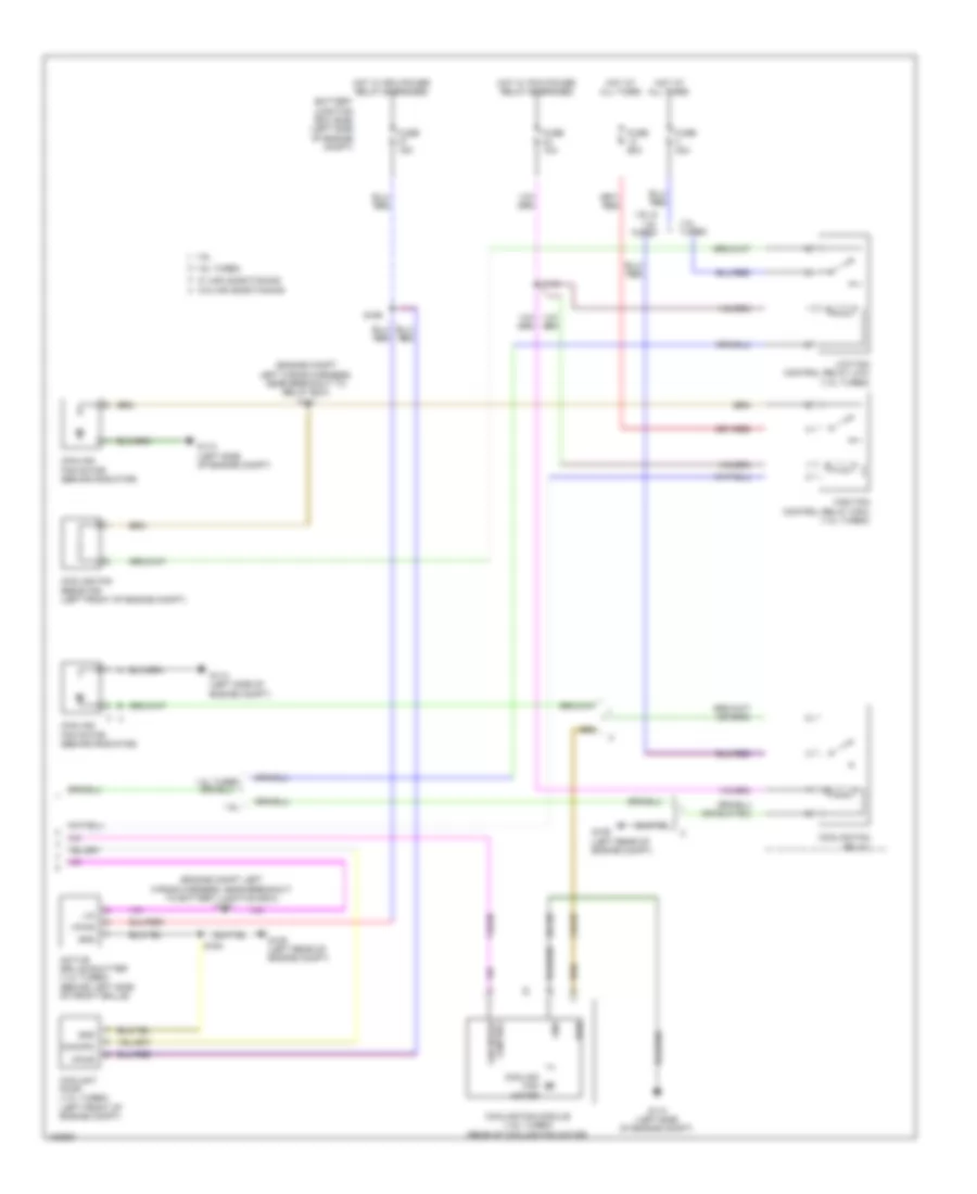 Automatic AC Wiring Diagram (4 of 4) for Ford Fiesta S 2014