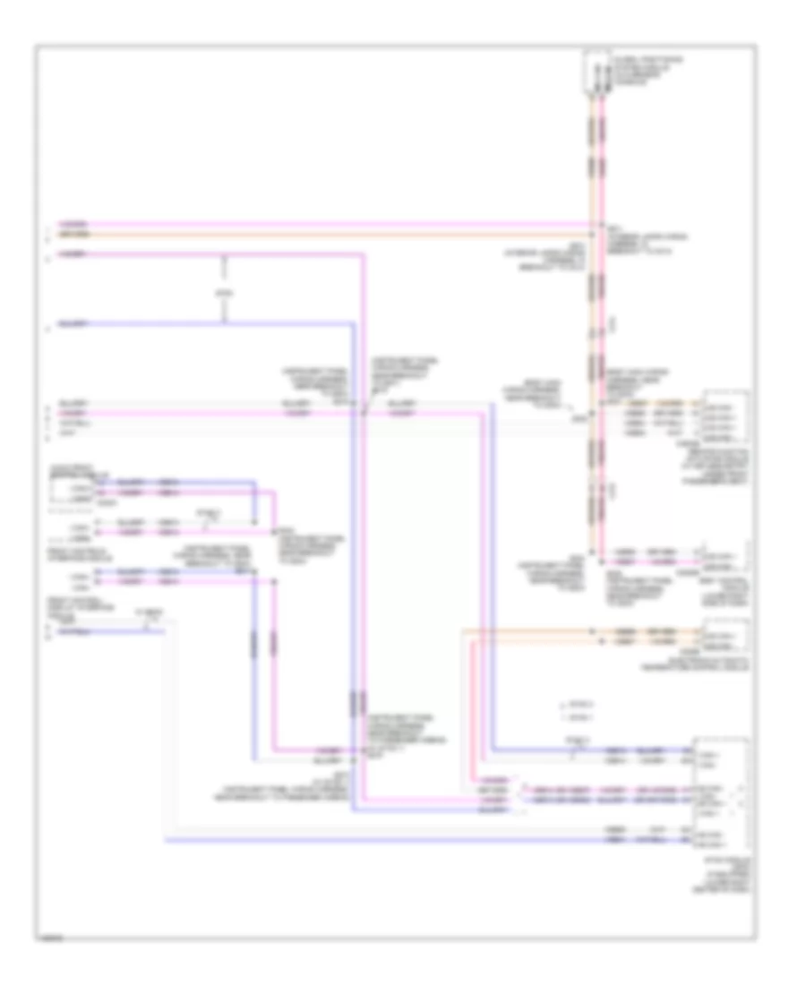 Computer Data Lines Wiring Diagram (2 of 2) for Ford Fiesta S 2014