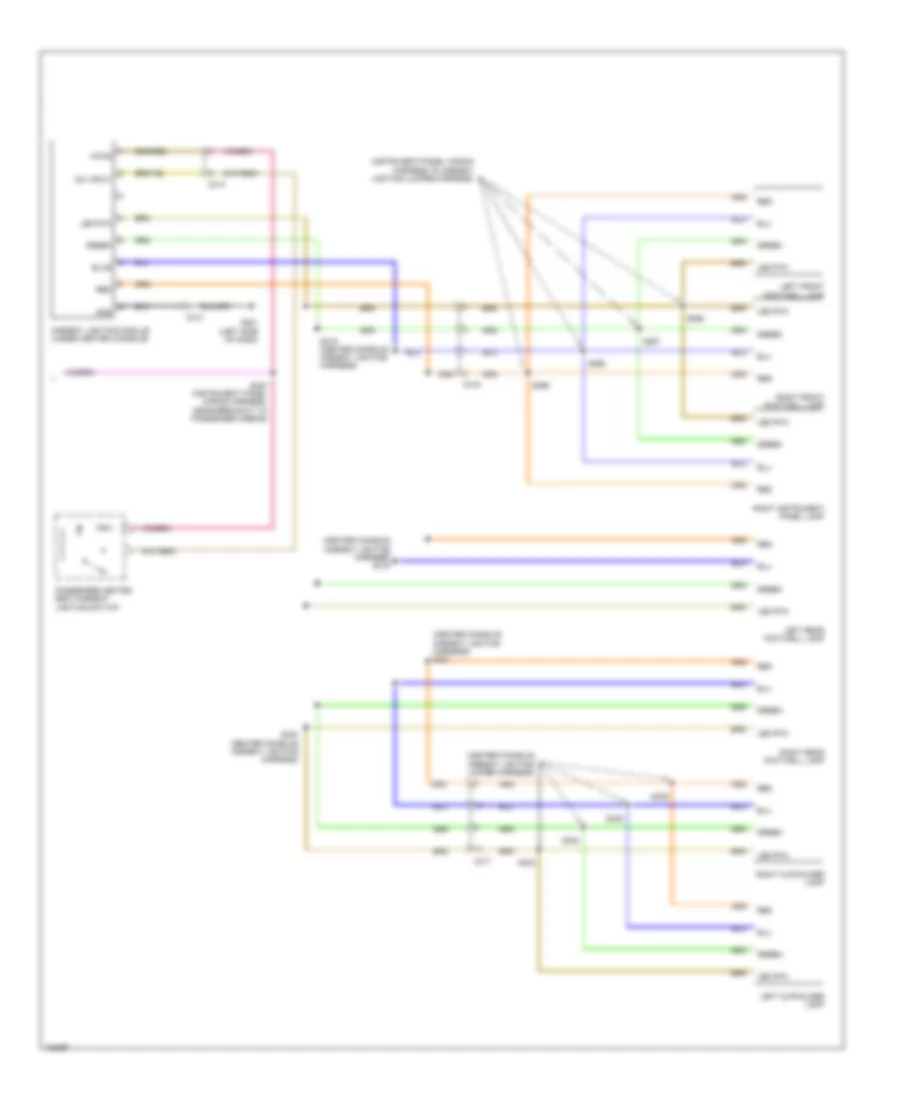 Courtesy Lamps Wiring Diagram 2 of 2 for Ford Fiesta S 2014