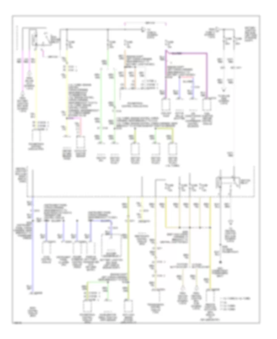 Power Distribution Wiring Diagram 2 of 6 for Ford Fiesta S 2014