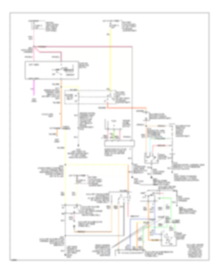 Heater Wiring Diagram for Ford Econoline E250 2000