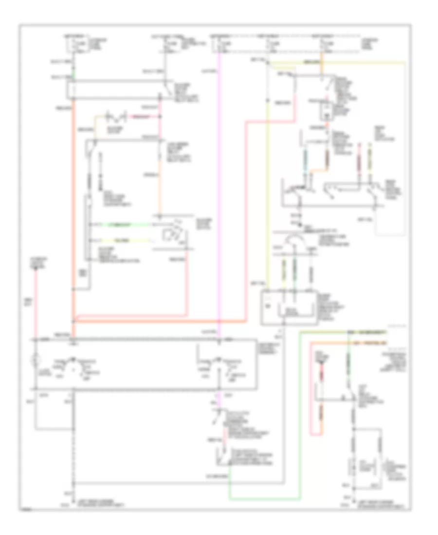 AC Wiring Diagram, Manual AC for Ford Explorer 1996