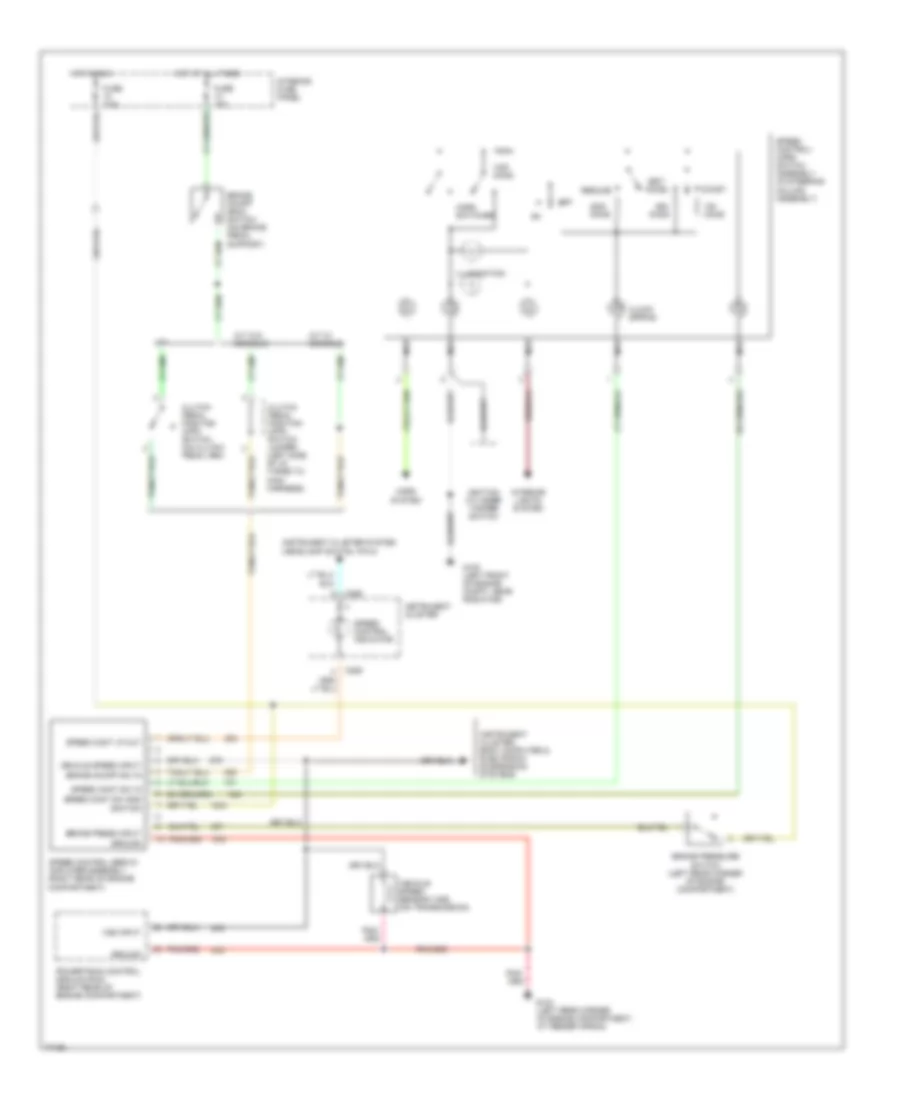 Cruise Control Wiring Diagram for Ford Explorer 1996
