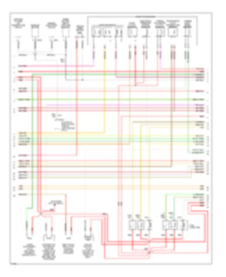 4.0L, Engine Performance Wiring Diagrams (3 of 4) for Ford Explorer 1996