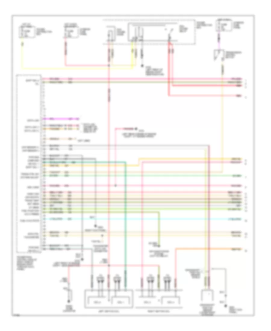 5.0L, Engine Performance Wiring Diagrams (1 of 4) for Ford Explorer 1996