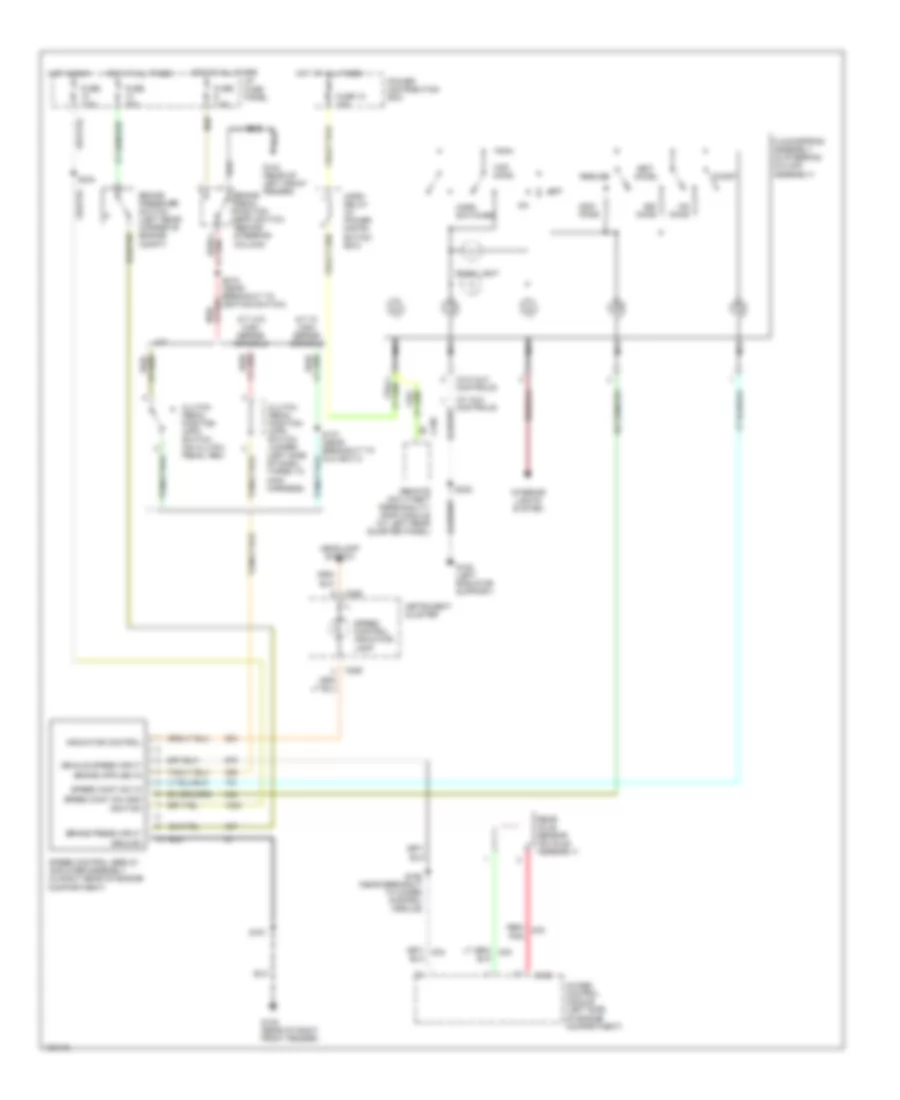 Cruise Control Wiring Diagram for Ford Explorer 1998