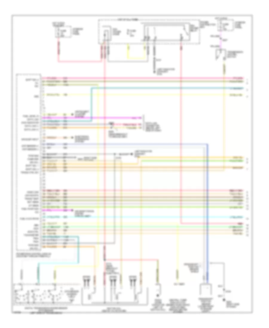 4.0L SOHC, Engine Performance Wiring Diagrams (1 of 4) for Ford Explorer 1998