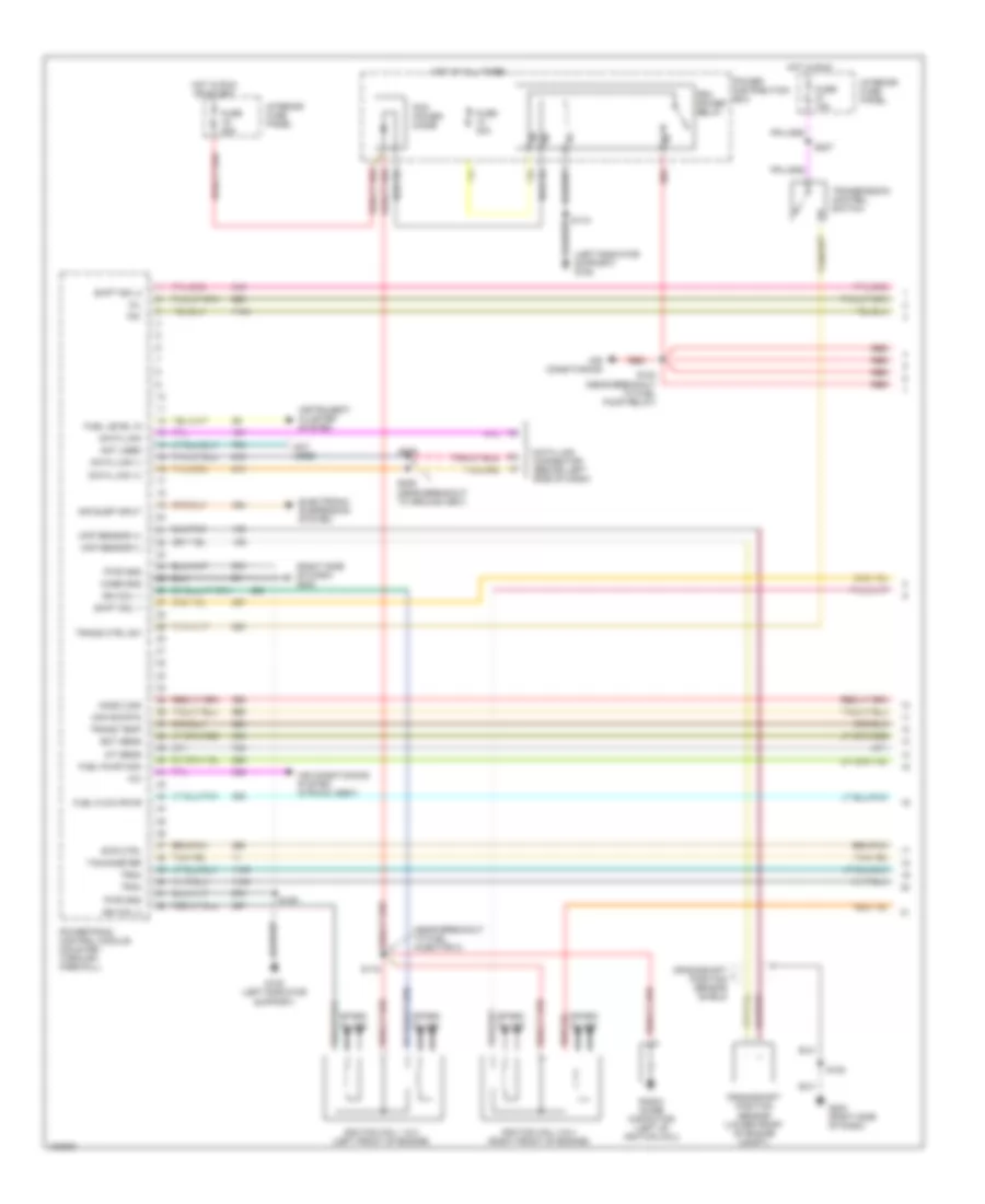 5.0L, Engine Performance Wiring Diagrams (1 of 4) for Ford Explorer 1998