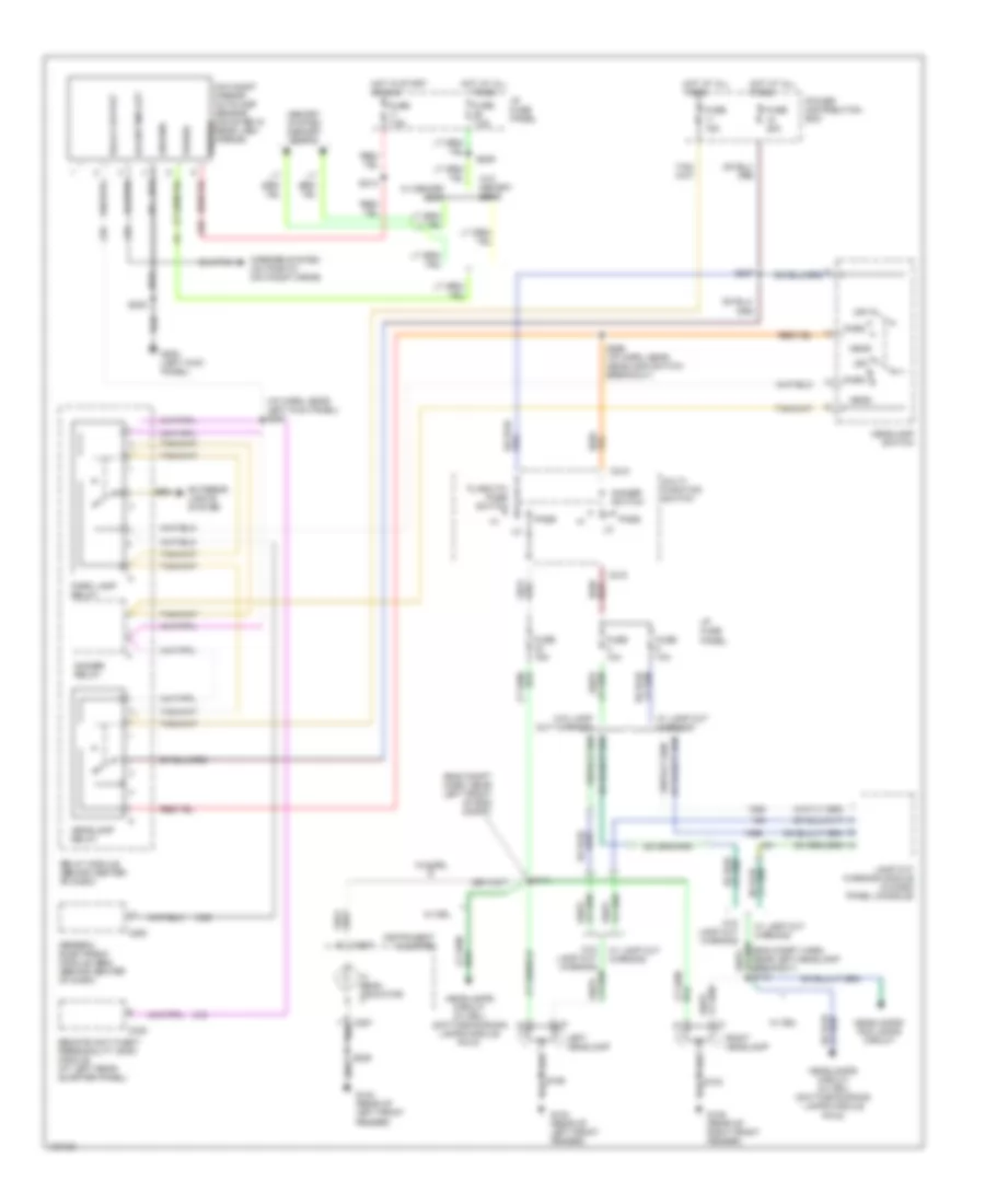 Autolamps Wiring Diagram for Ford Explorer 1998