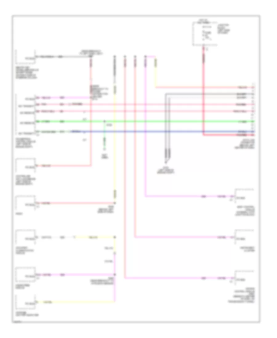 5 4L Bi Fuel Gas CNG Computer Data Lines Wiring Diagram for Ford Pickup Heritage F150 2004