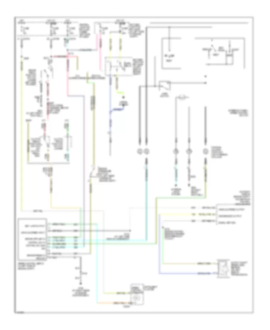 Cruise Control Wiring Diagram for Ford Pickup Heritage F150 2004