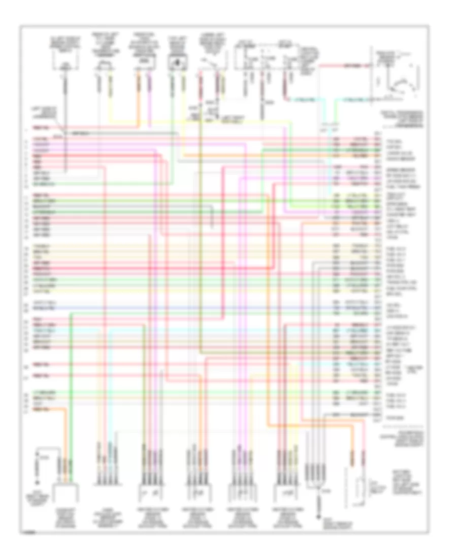 4.2L, Engine Performance Wiring Diagram (4 of 4) for Ford Pickup Heritage F150 2004