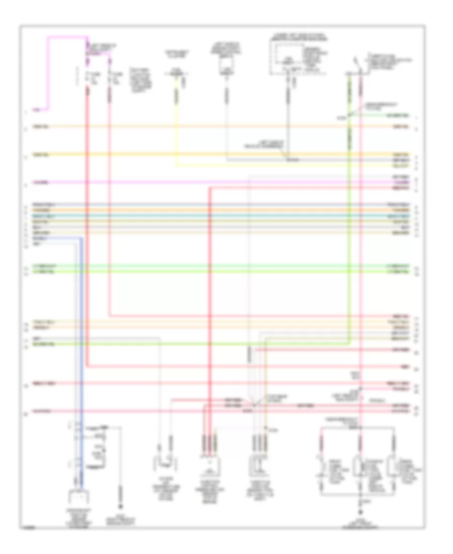 5.4L CNG, Engine Performance Wiring Diagram (2 of 5) for Ford Pickup Heritage F150 2004