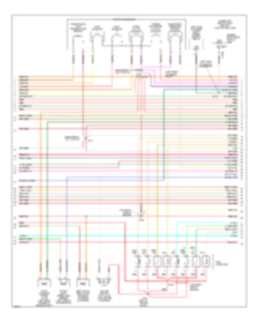 5.4L Supercharged, Engine Performance Wiring Diagram (3 of 4) for Ford Pickup Heritage F150 2004
