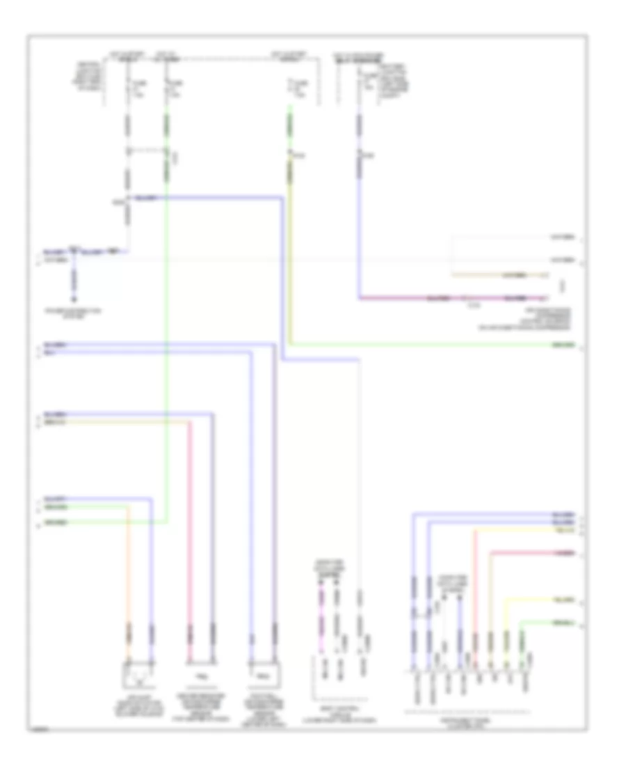 Automatic AC Wiring Diagram (2 of 4) for Ford Fiesta SE 2014