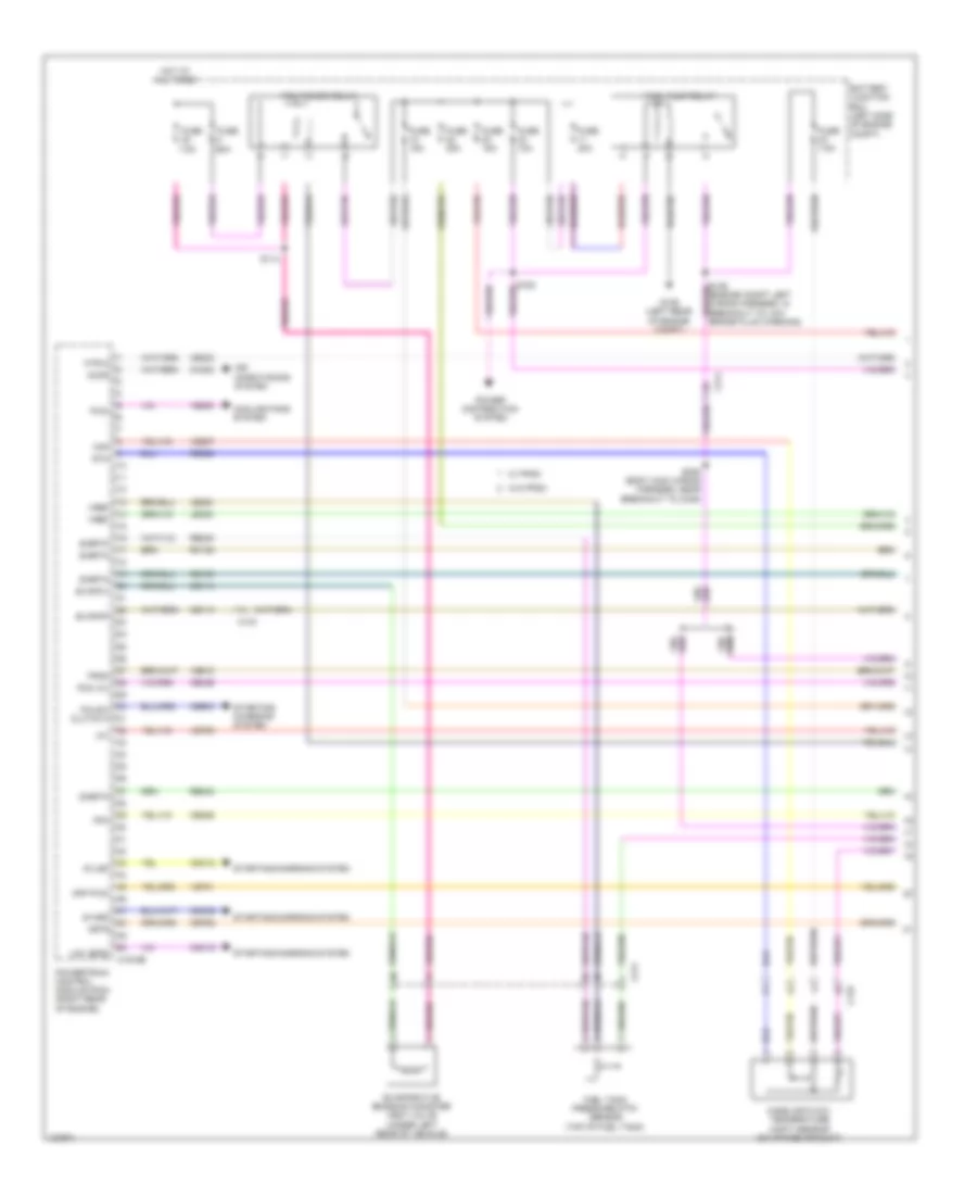 1.6L Turbo, Engine Performance Wiring Diagram (1 of 6) for Ford Fiesta SE 2014