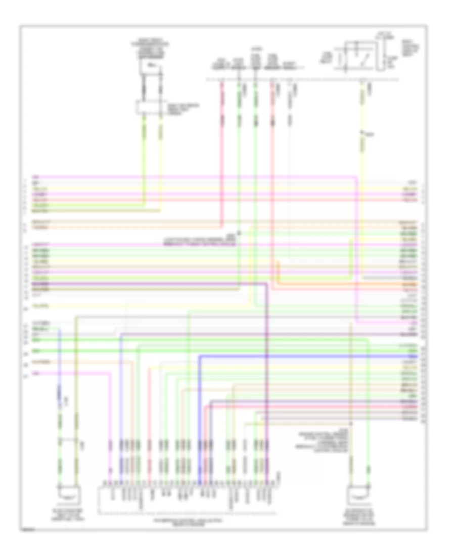 2.0L Turbo, Engine Performance Wiring Diagram (3 of 6) for Ford Focus ST 2013