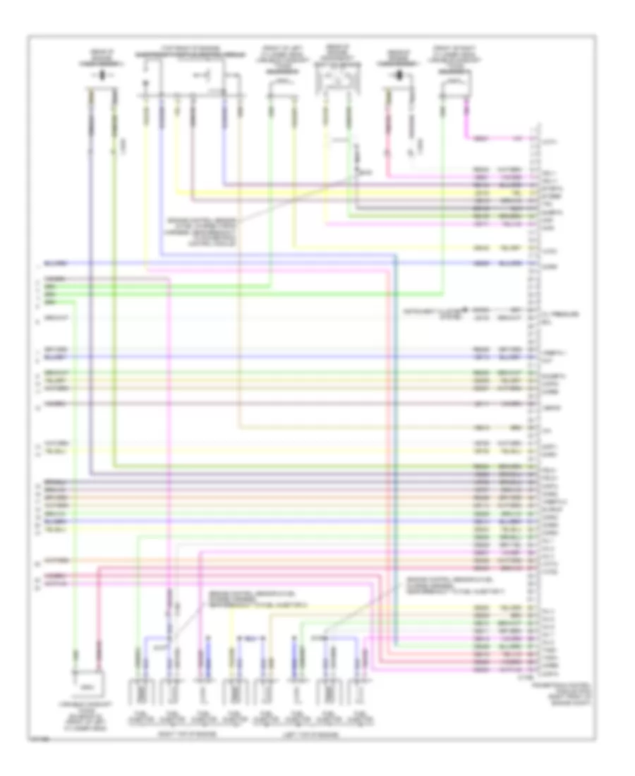 5.0L, Engine Performance Wiring Diagram (6 of 6) for Ford Mustang 2012