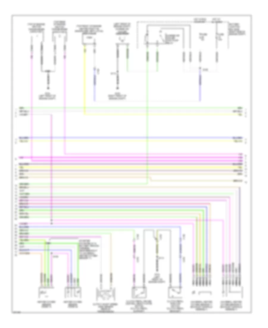 5.4L Supercharged, Engine Performance Wiring Diagram (4 of 6) for Ford Mustang 2012