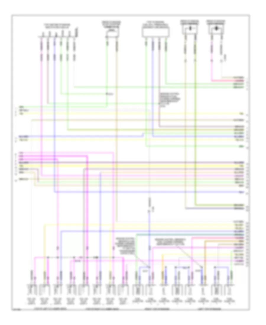 5.4L Supercharged, Engine Performance Wiring Diagram (5 of 6) for Ford Mustang 2012