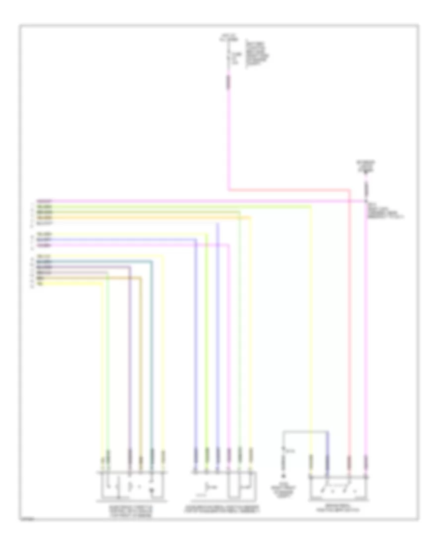 3.7L, Transmission Wiring Diagram (2 of 2) for Ford Mustang 2012