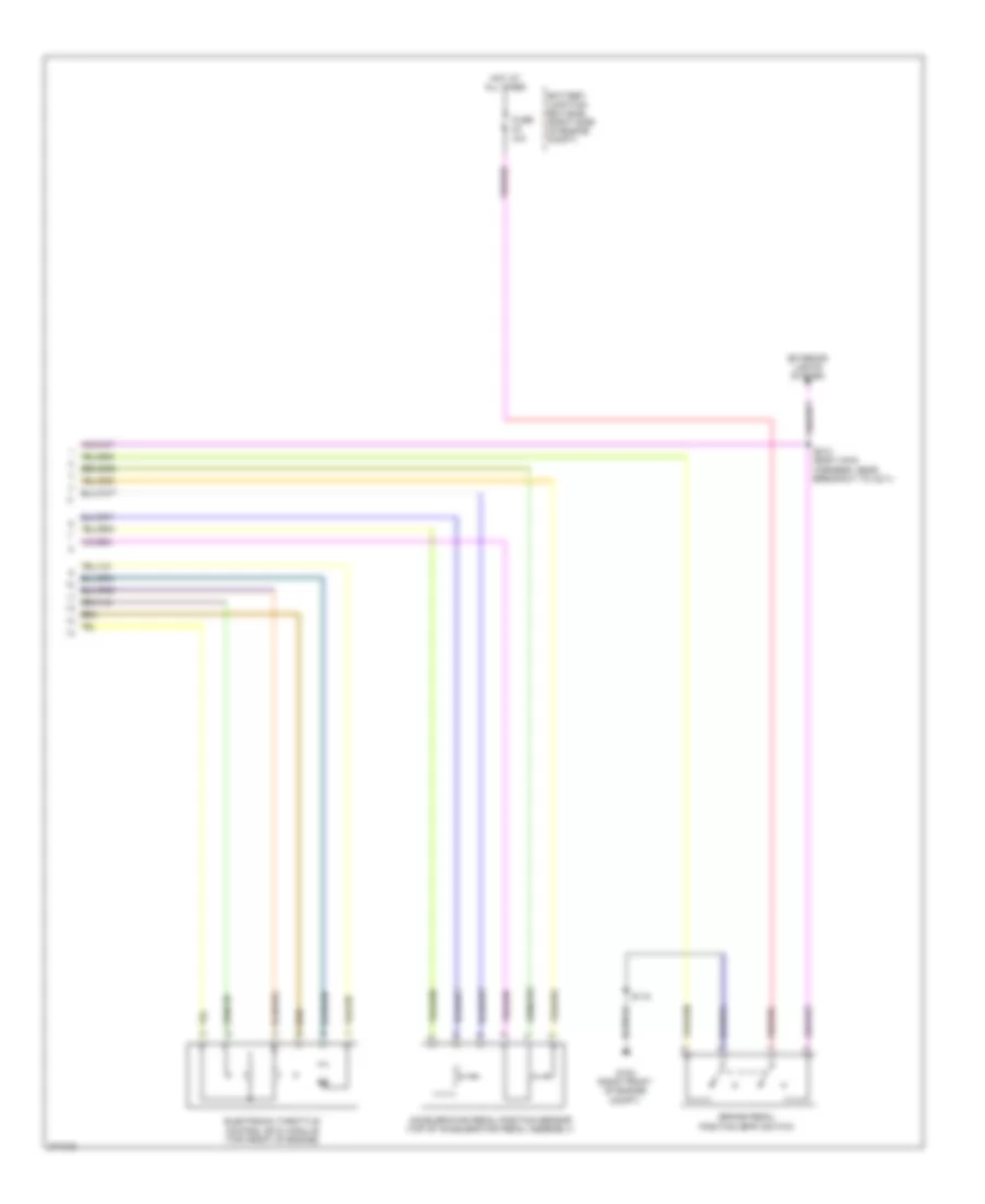 5.0L, Transmission Wiring Diagram (2 of 2) for Ford Mustang 2012