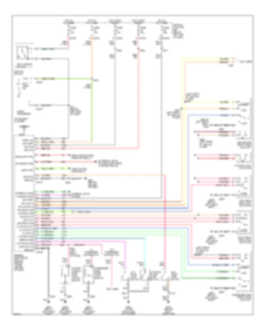 Forced Entry Wiring Diagram for Ford Escape 2002