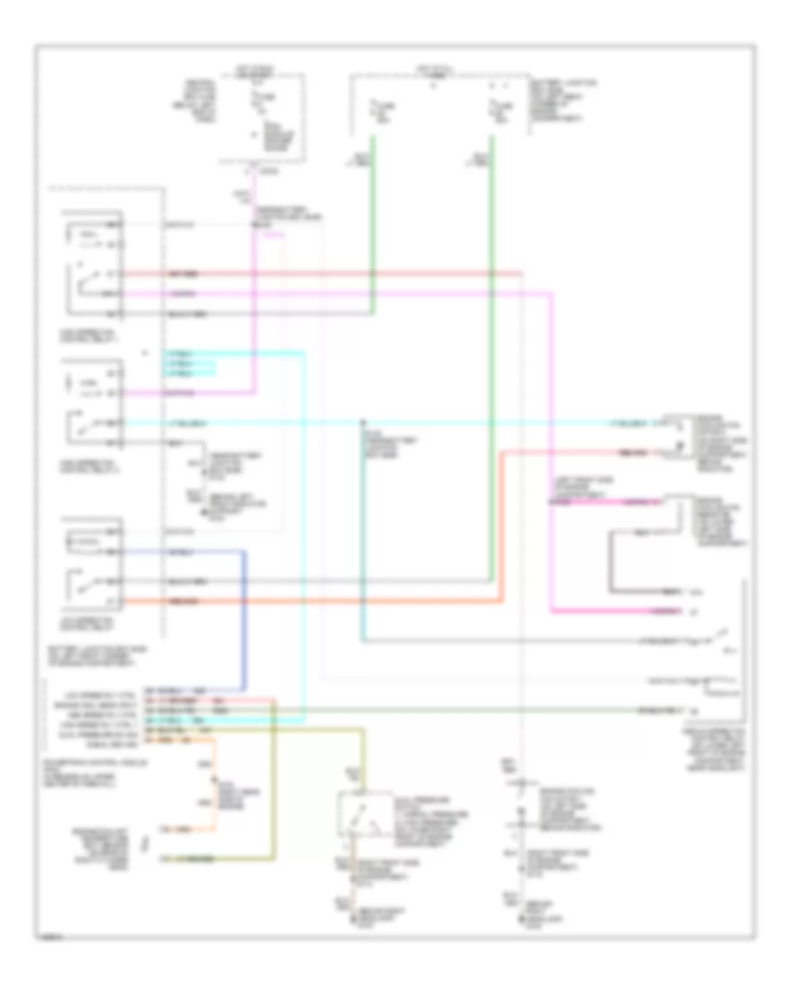 3.0L, Cooling Fan Wiring Diagram for Ford Escape 2002