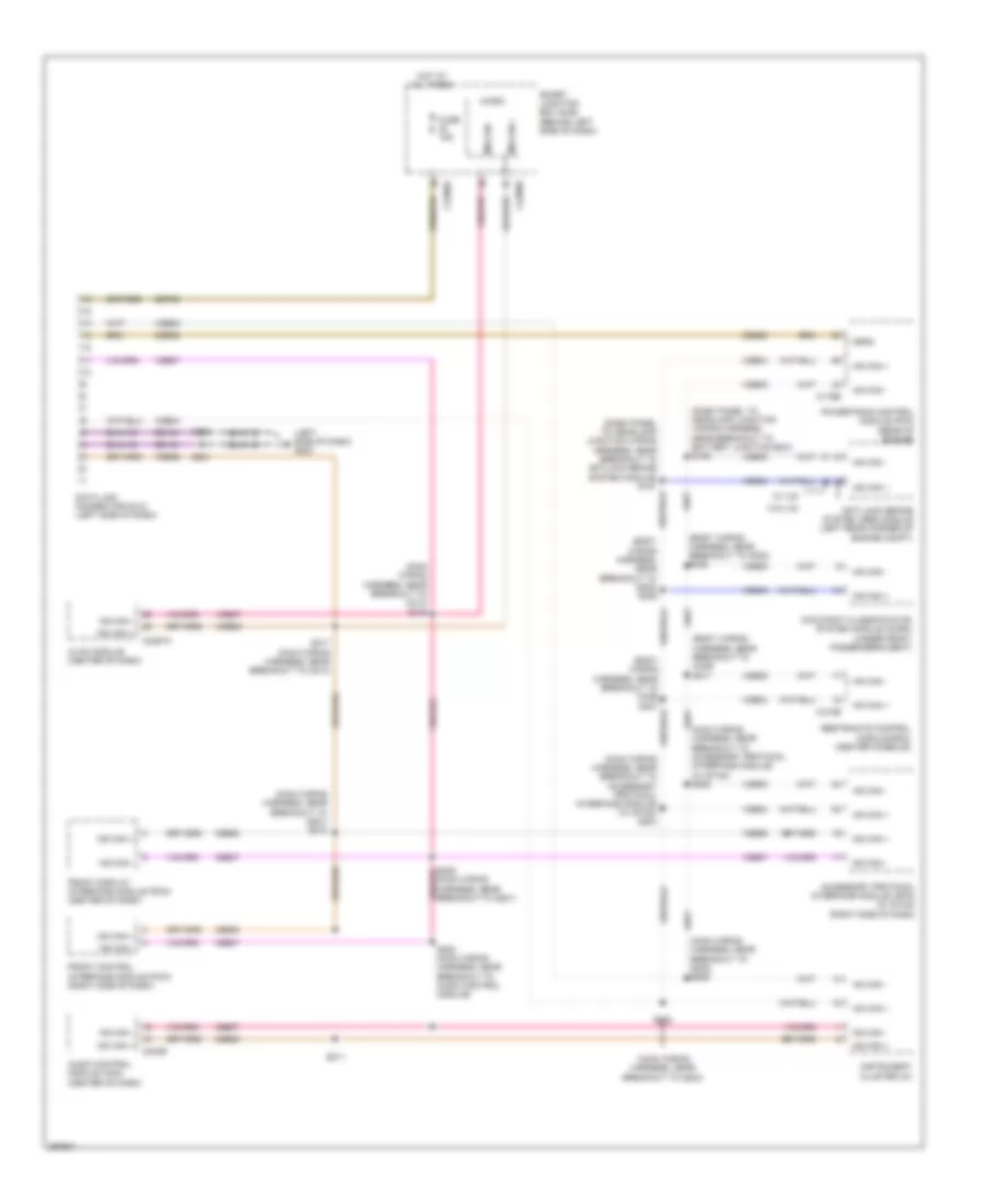 Computer Data Lines Wiring Diagram for Ford Focus SES 2009