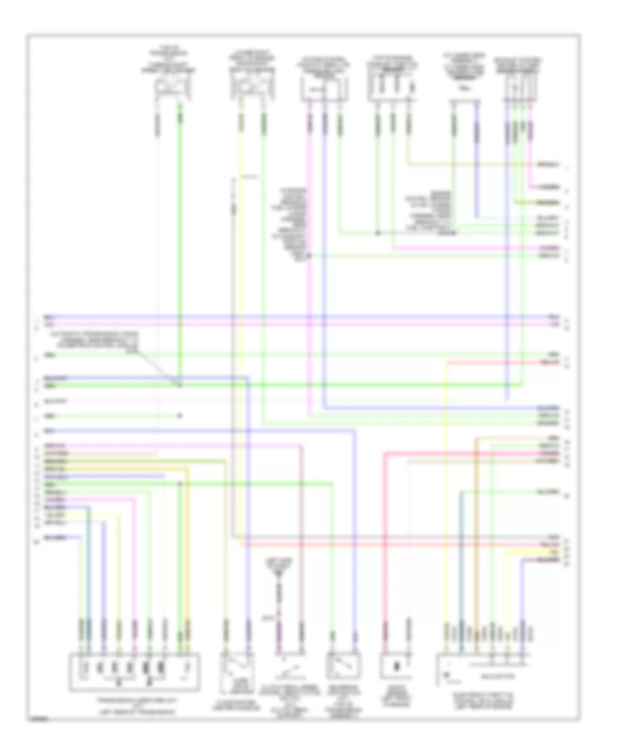 2.0L, Engine Performance Wiring Diagram (4 of 5) for Ford Focus SES 2009