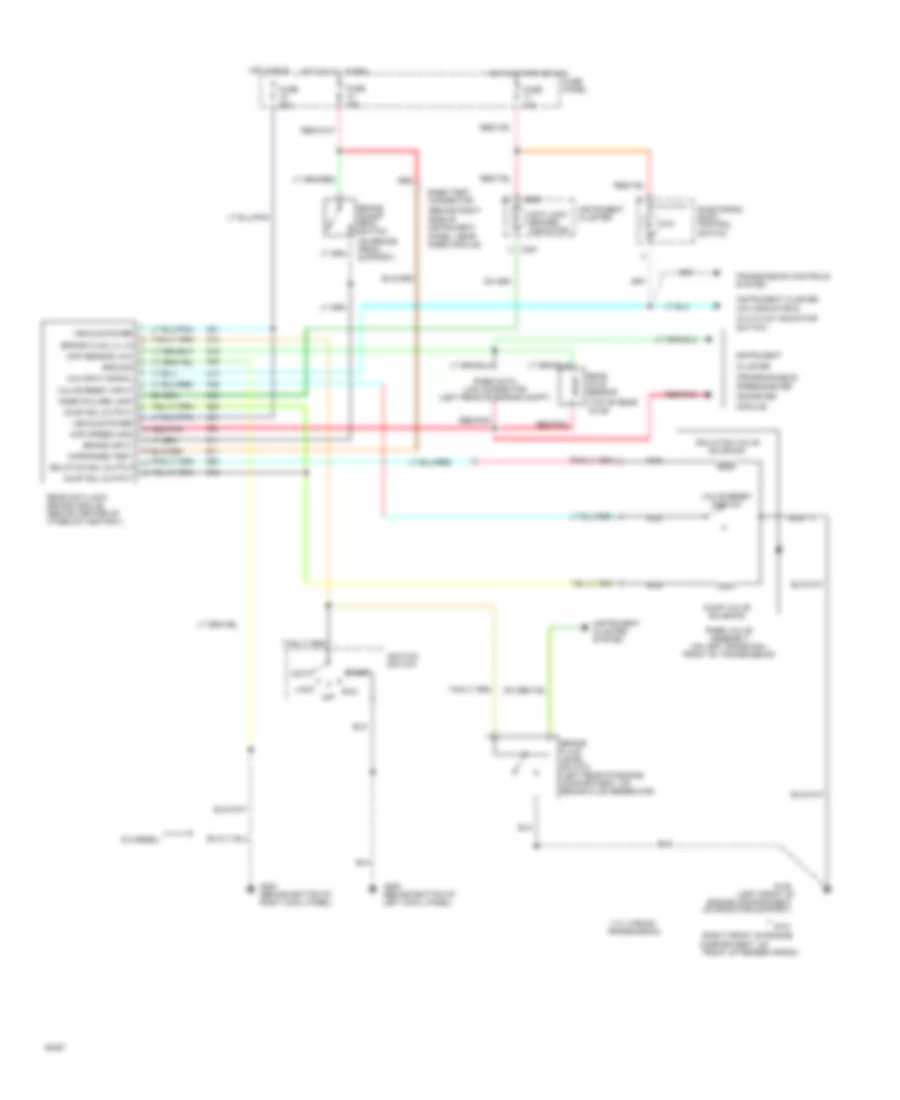 Anti-lock Brake Wiring Diagrams for Ford Pickup F150 1994