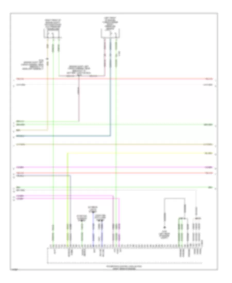 1.0L Turbo, Engine Performance Wiring Diagram (3 of 6) for Ford Fiesta ST 2014