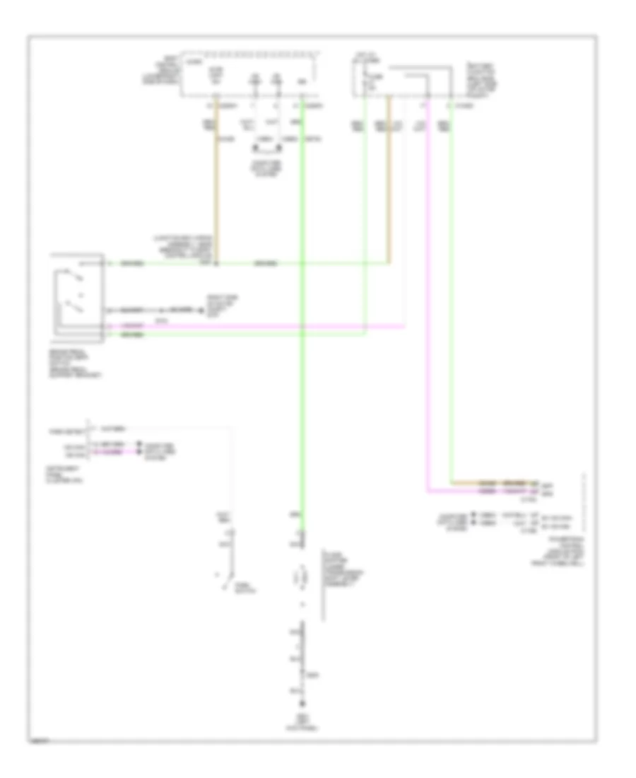 Shift Interlock Wiring Diagram Electric for Ford Focus Titanium 2013