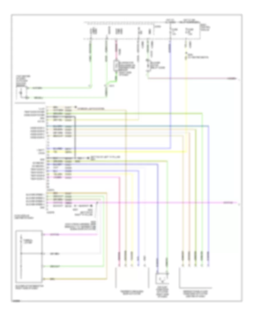 Manual AC Wiring Diagram (1 of 2) for Ford Focus Titanium 2013