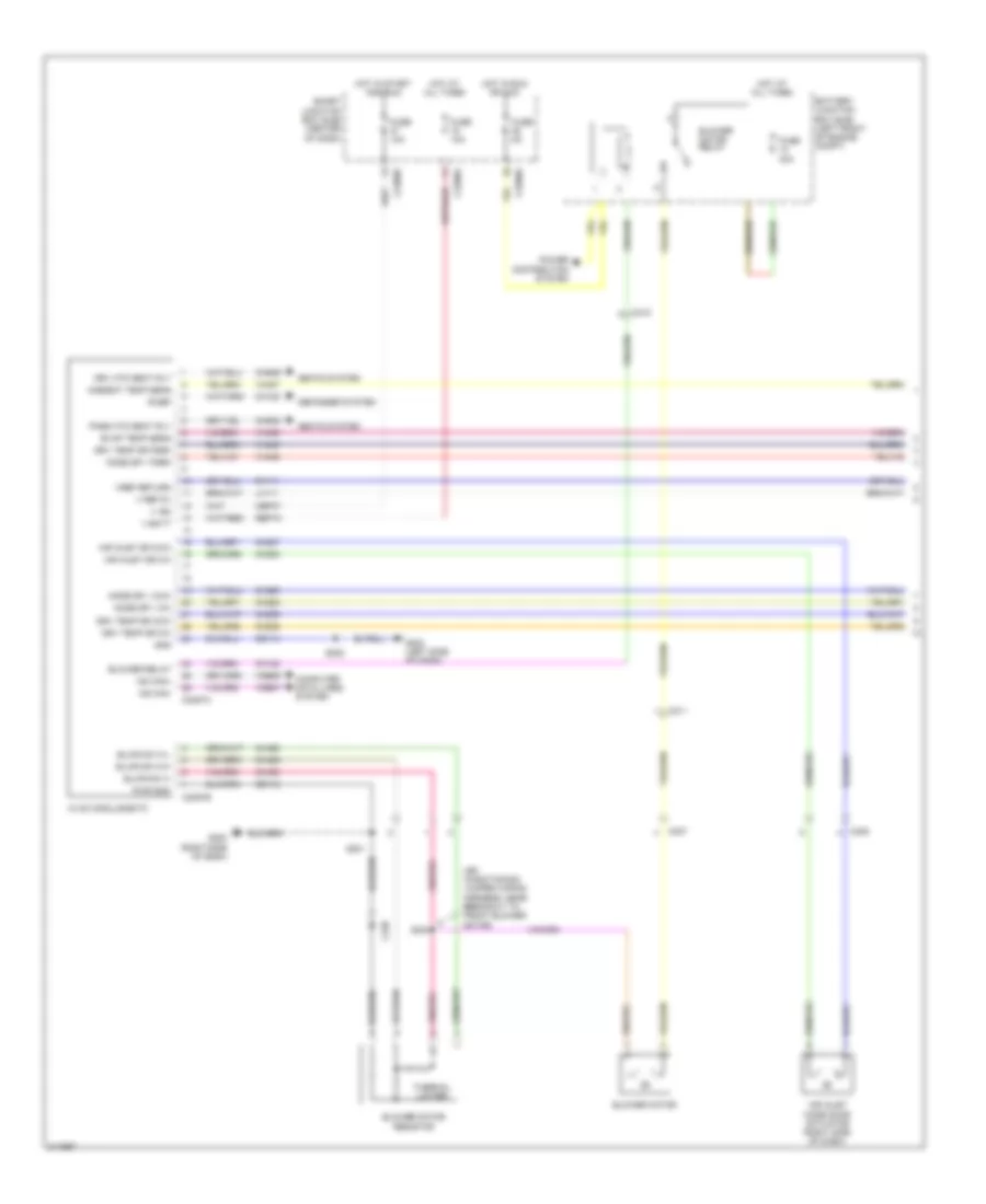 Manual AC Wiring Diagram (1 of 3) for Ford Escape 2011