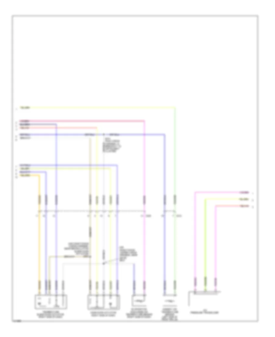 Manual AC Wiring Diagram (2 of 3) for Ford Escape 2011