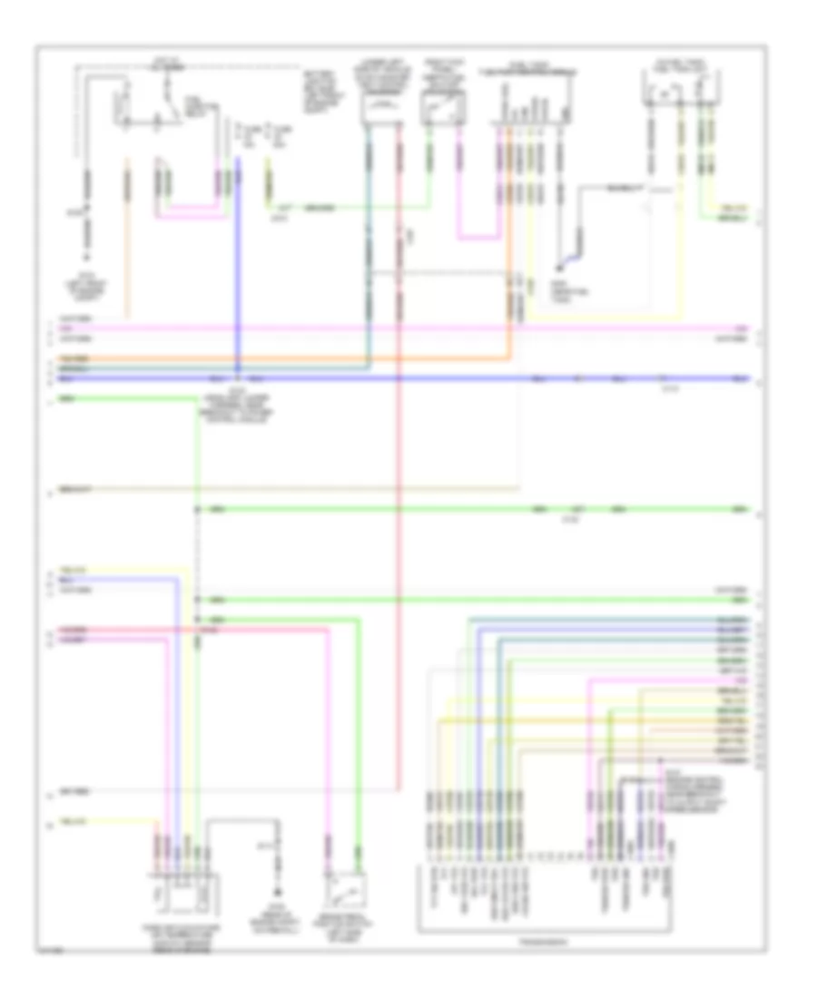 3.0L, Engine Performance Wiring Diagram (2 of 5) for Ford Escape 2011